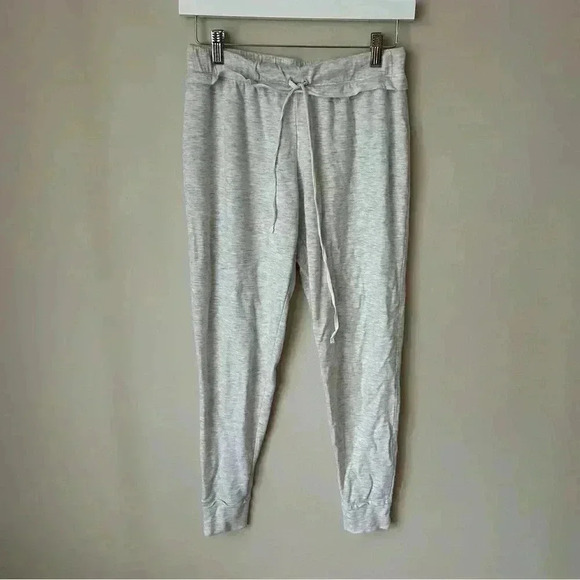 Urban Outfitter Out From Under Grey Lightweight Front Tie Joggers Women’s Small - Picture 1 of 5
